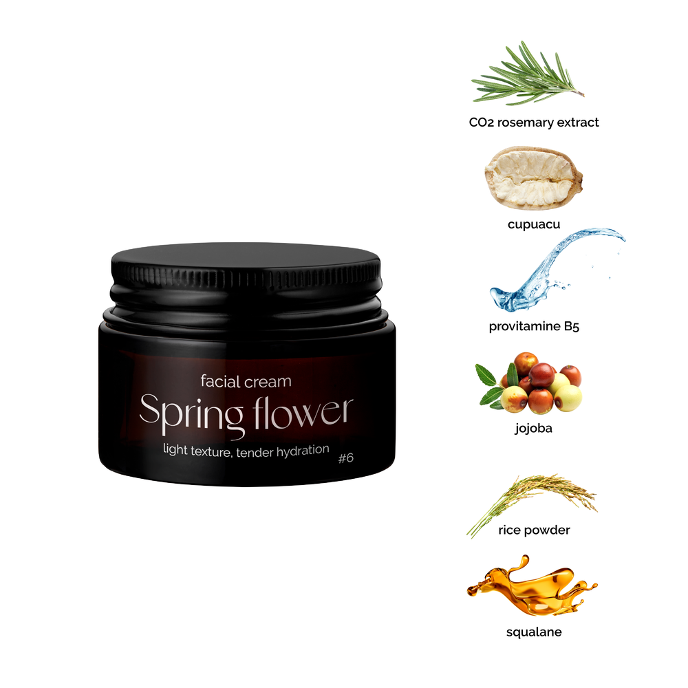 Spring Flower Moisturizing Facial Cream